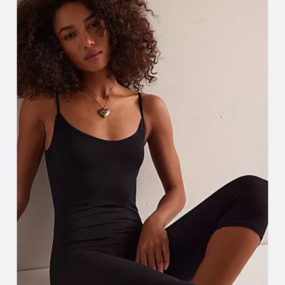 Free People x FP Movement Onesie in black.
